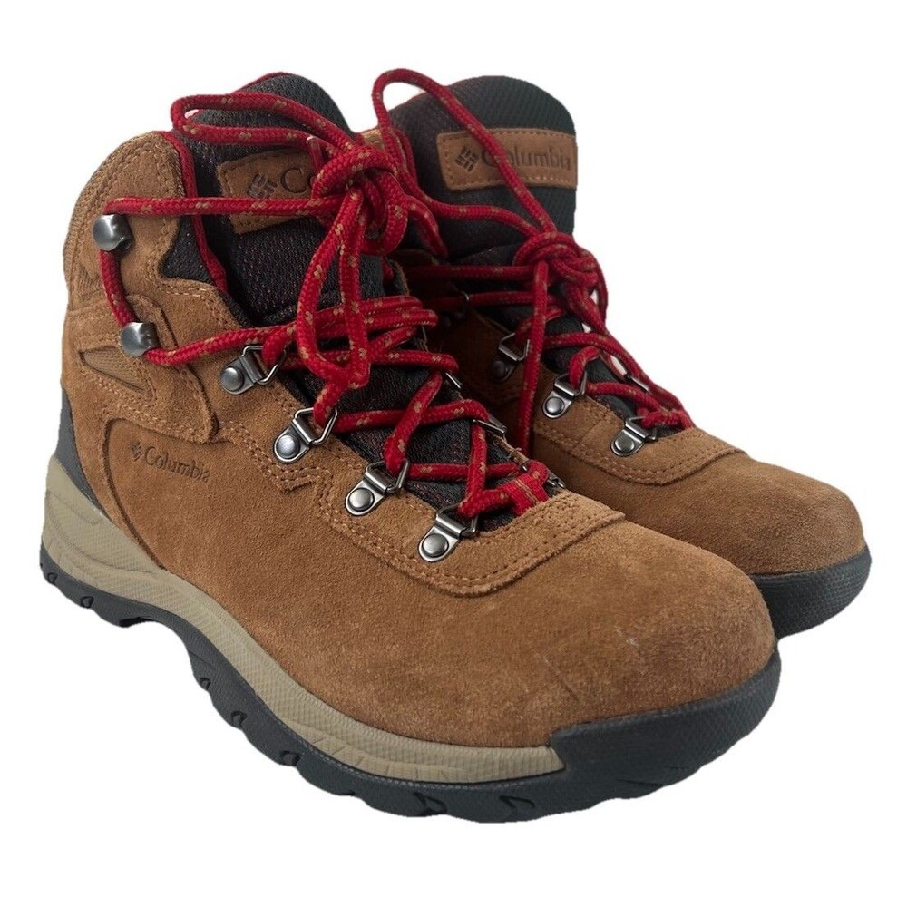 Columbia Newton Ridge Plus WP Amped Hiking Boots Women's Size 9.5 Brown NWOB